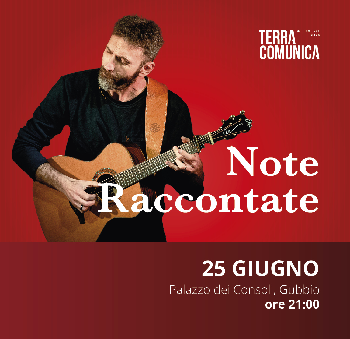 “Note raccontate – Musica, racconti, poesie”,  Luca Francioso in concerto